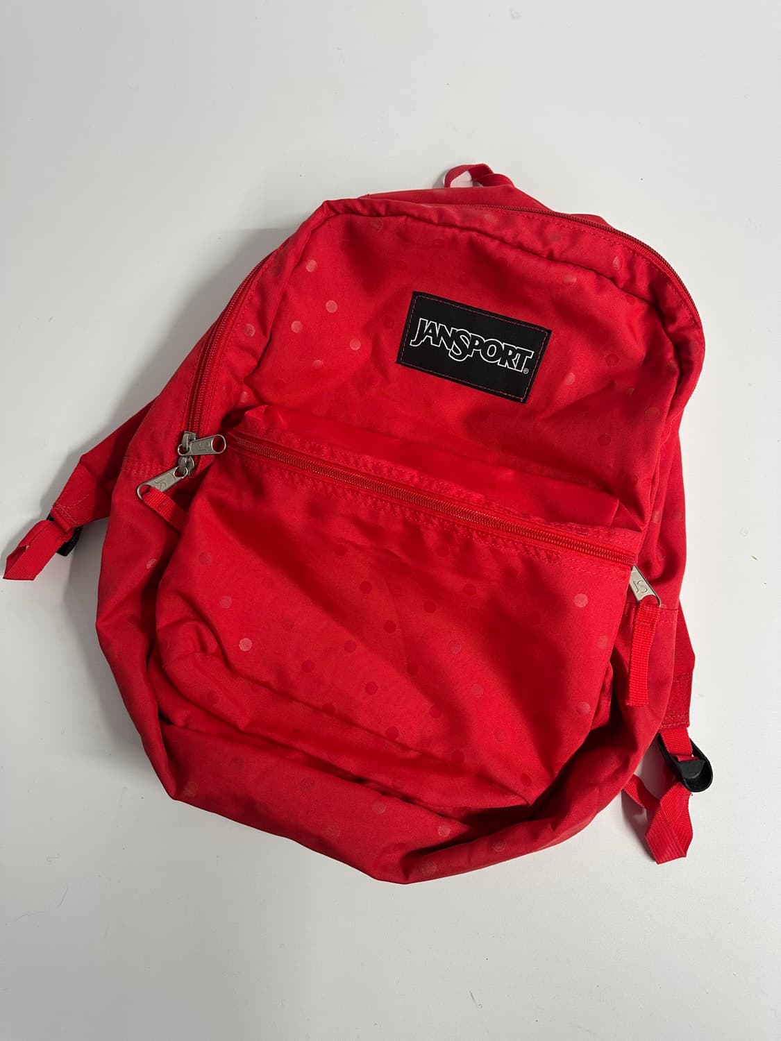 Jansport 잔스포츠 레오파드 x도트 백팩 양면 상품이미지5