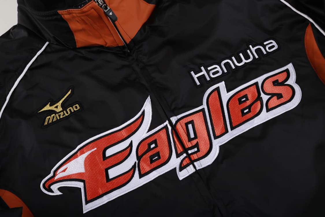 [L] 미즈노 2014 한화이글스 어센틱 춘추 자켓 상품이미지2