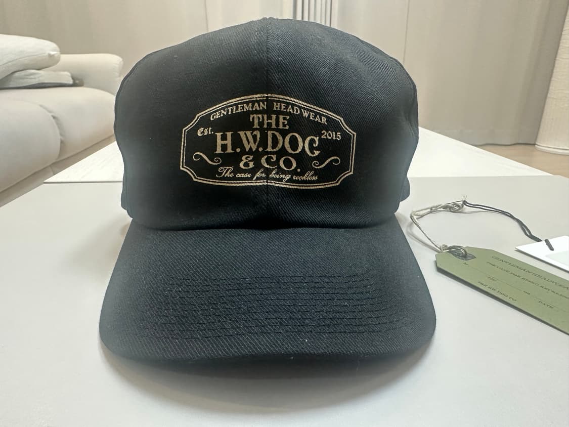 THE H.W.DOG&CO 트러커캡 블랙 40사이즈 도그앤코 상품이미지2