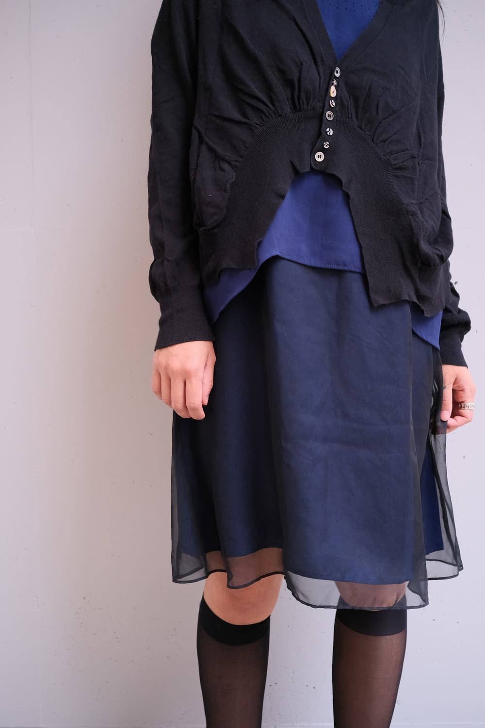 Sheer layered dress 상품이미지3