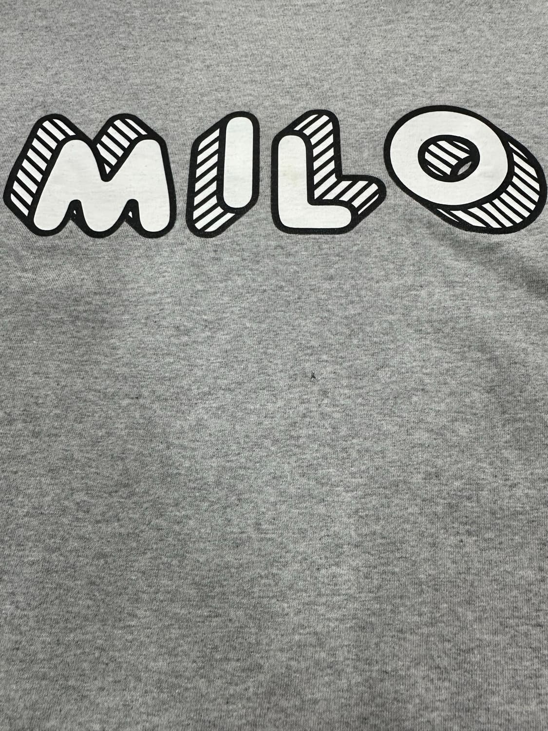 베이프 MILO 입체 스펠로고 반팔티 상품이미지7