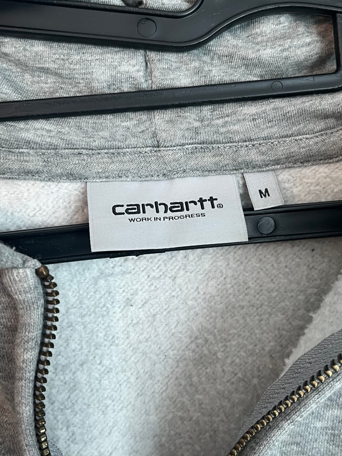 칼하트 그레이 후드집업 [M] 상품이미지4