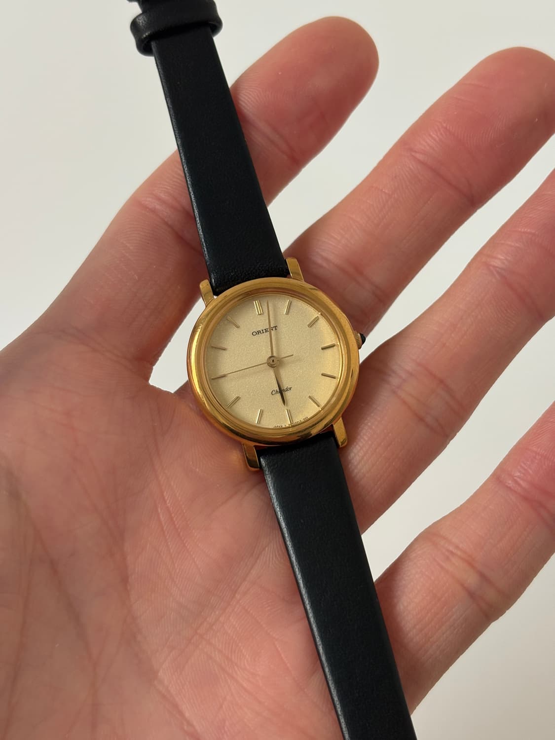 1980s Chandor Pearl Dial Ladies Quartz 상품이미지1