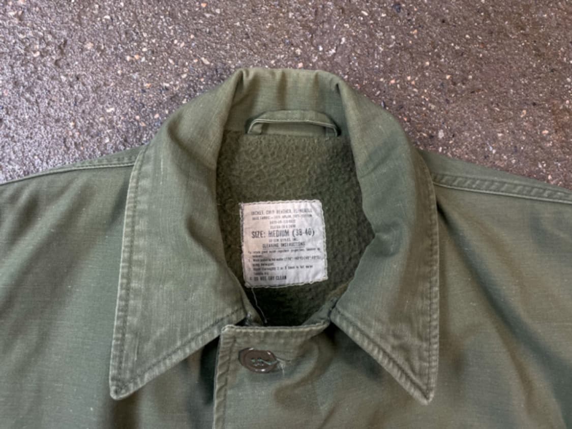 70'S US NAVY A-2 DECK JACKET(M) 상품이미지3