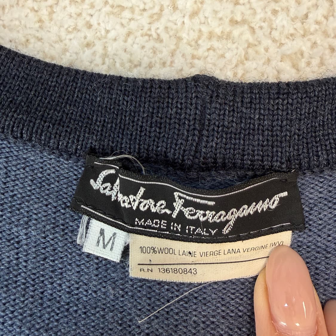 Salvatore Ferragamo 니트 가디건,원피스 세트 상품이미지10