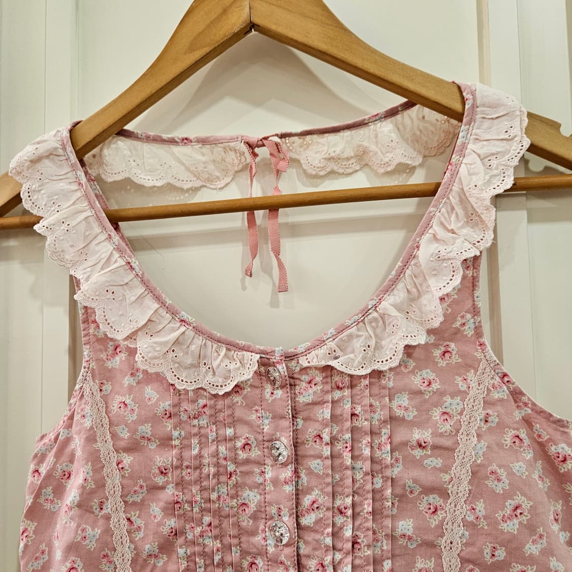 플라워 점프수트 / 반바지 원피스 상품이미지3