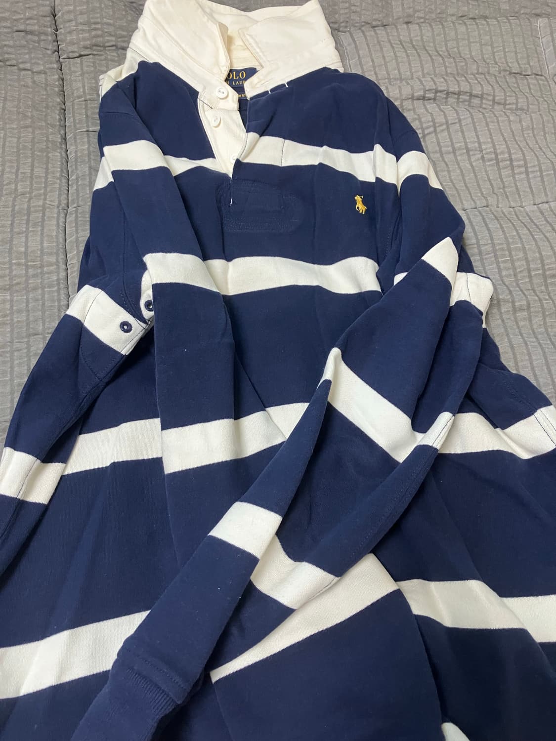 랄프로렌 네이비 럭비티 상품이미지1