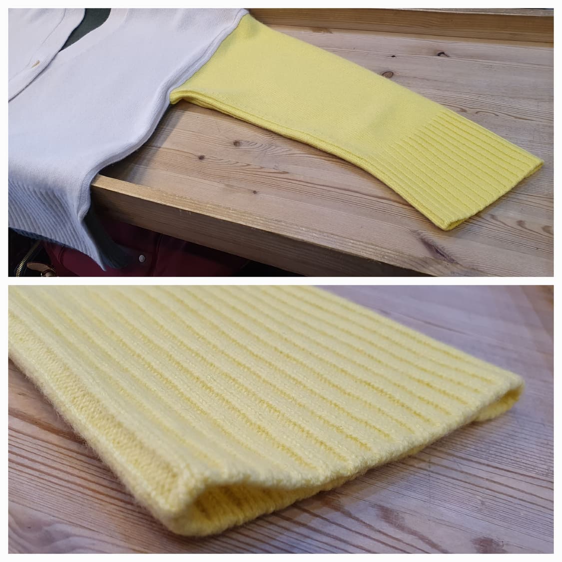 66/88.COS 캐시미어 블록가디건 상품이미지5