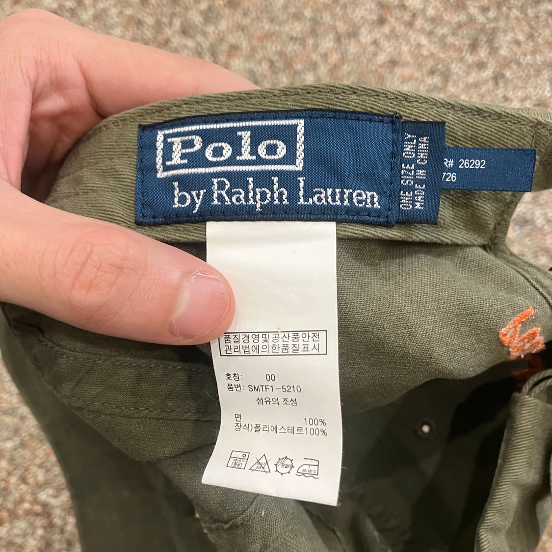 231 폴로 모자 볼캡 빈티지 상품이미지6