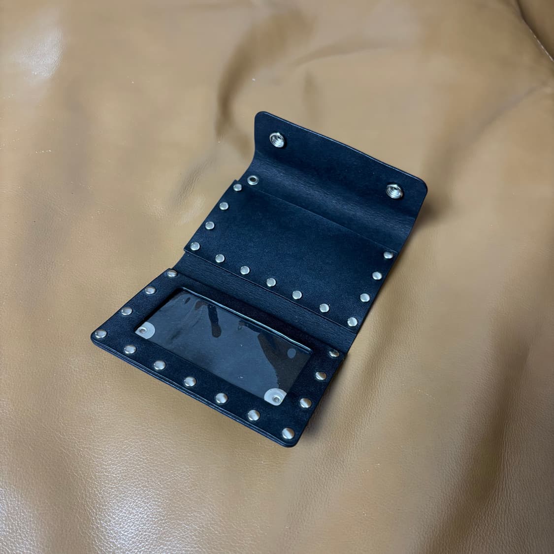 PORTER 포터 스터드 레더 월렛 지갑 블랙 상품이미지7