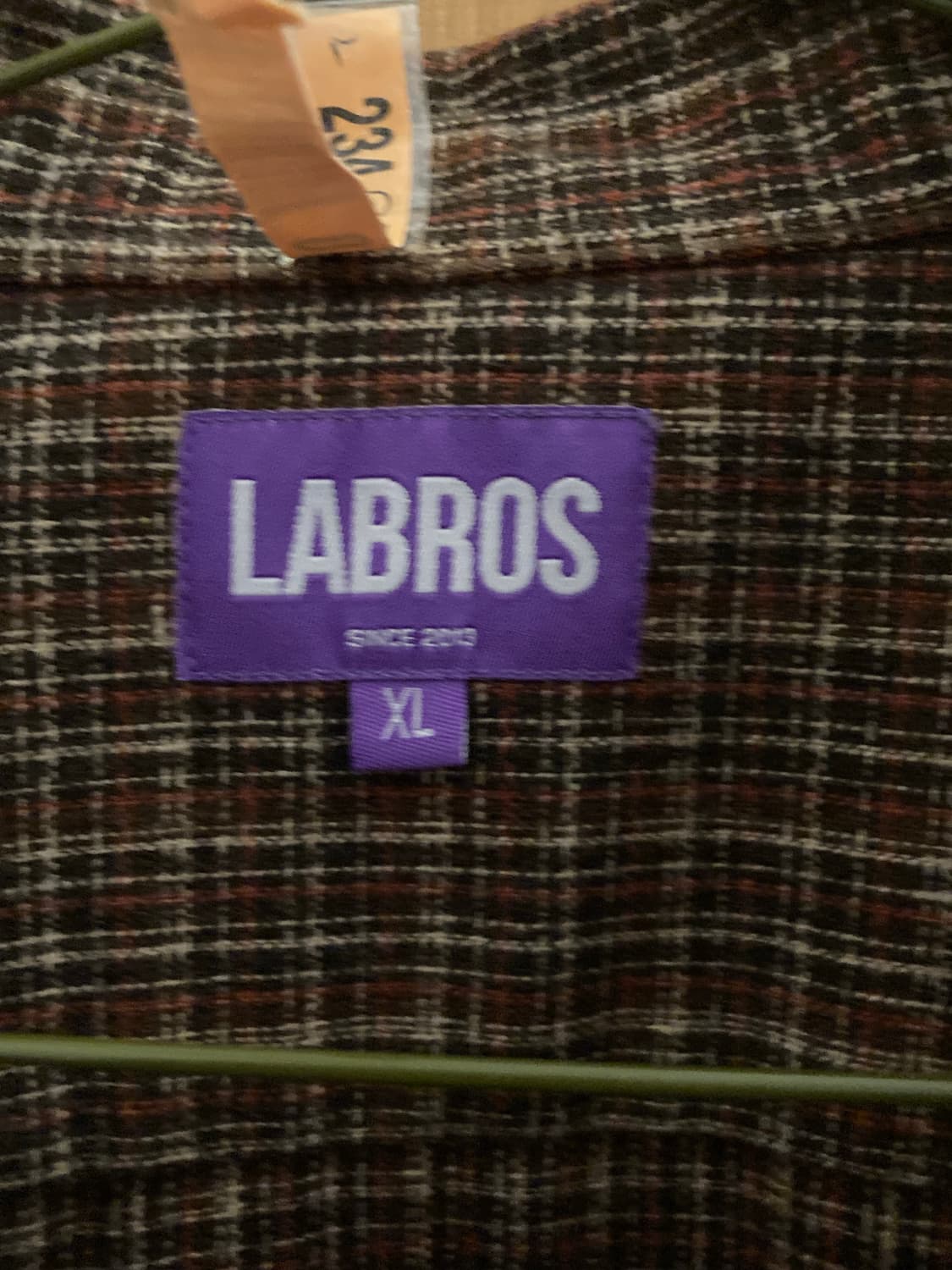 라브로스 셔츠 XL 상품이미지3