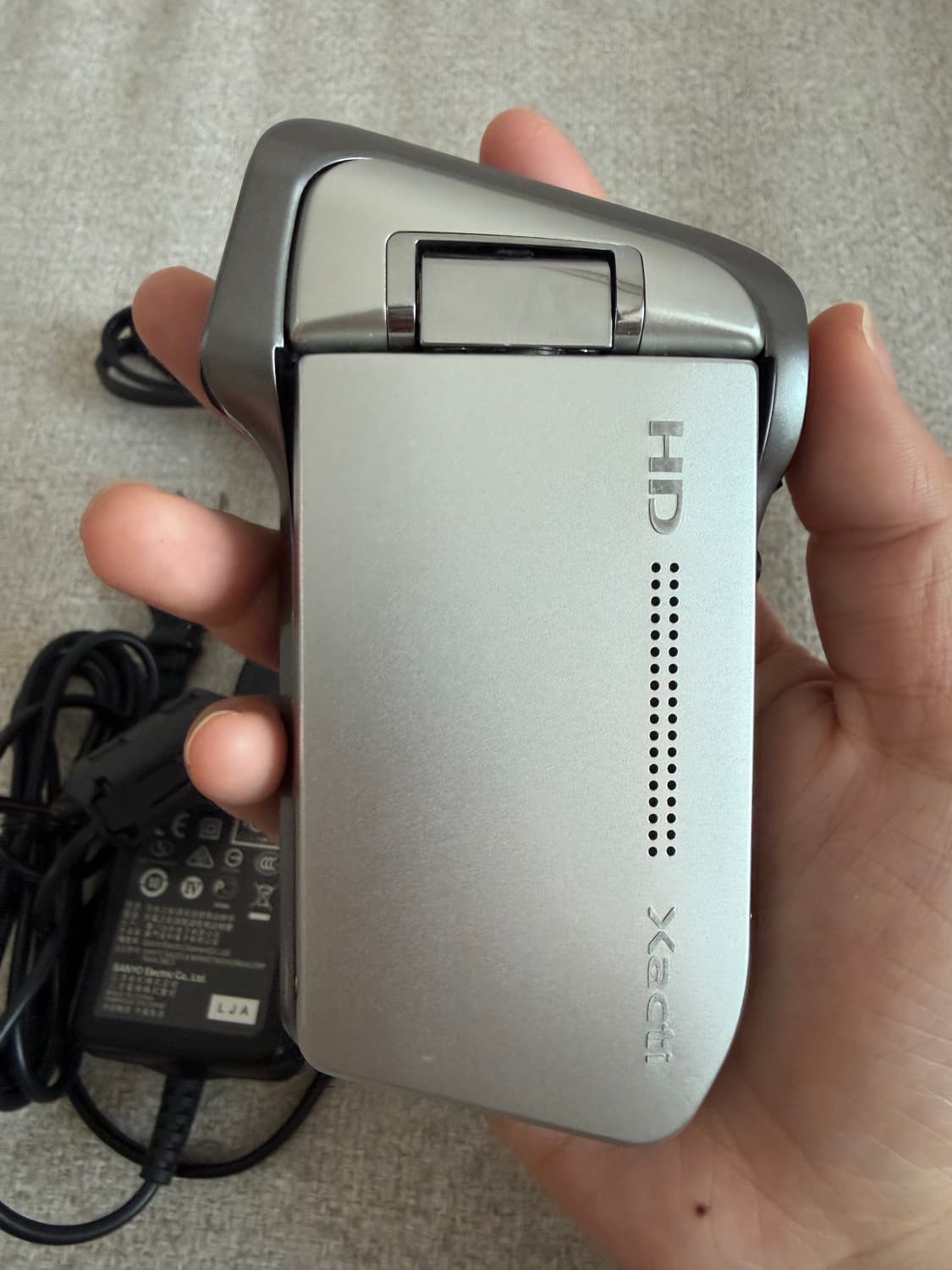 산요 작티 빈티지카메라 VPC-HD700 실버 s급 (작례 있음) 상품이미지3