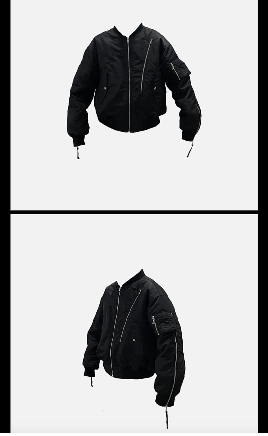 [구매글] 그레일즈 초판 멀티지퍼 봄버 상품이미지2