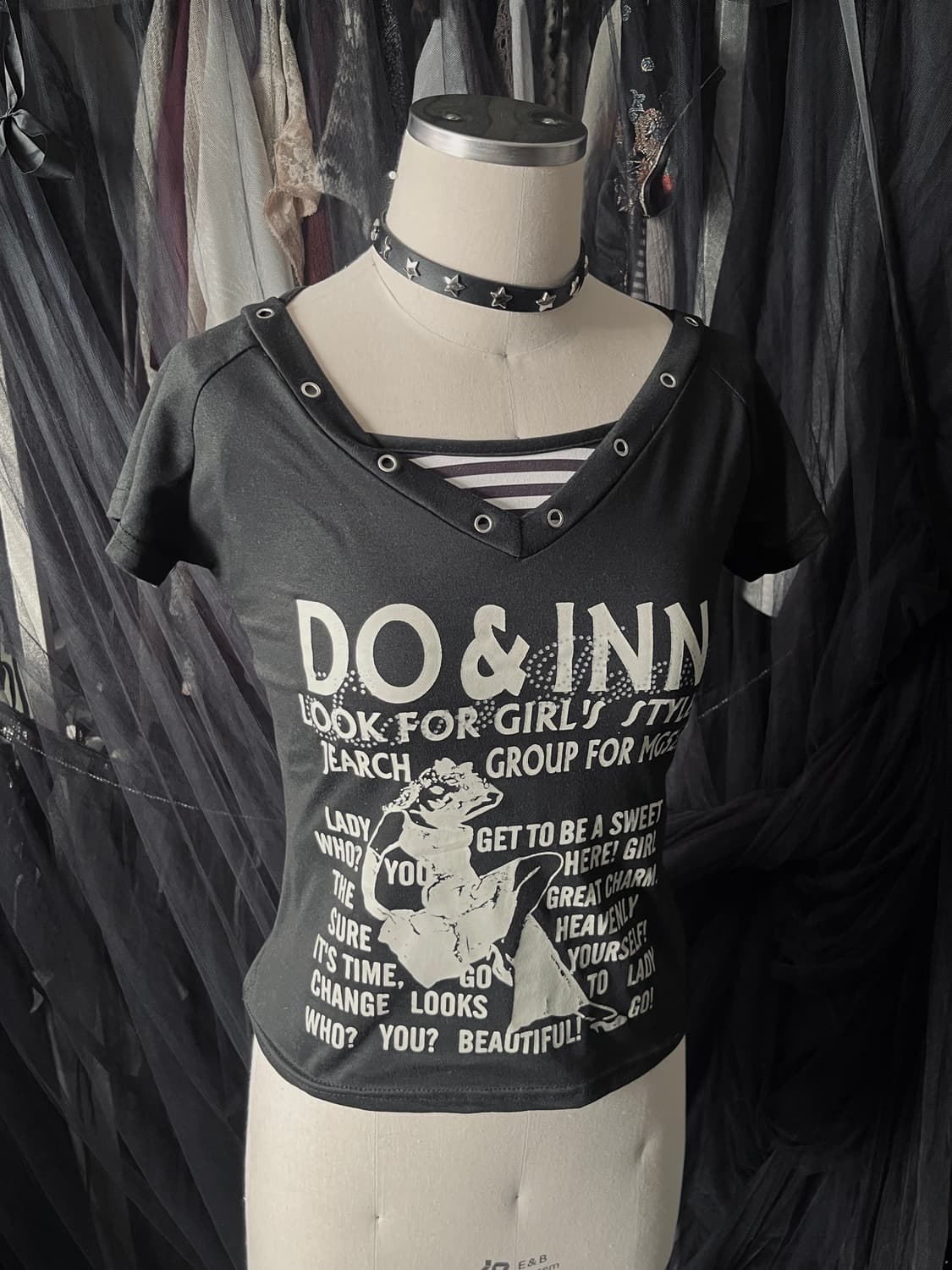 펑크 락 반팔 티셔츠 상품이미지1