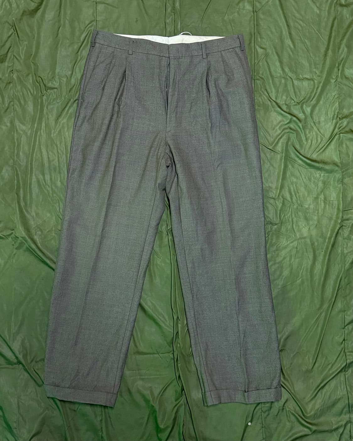 Benissimo 투턱 울 트라우저 32-33 상품이미지1