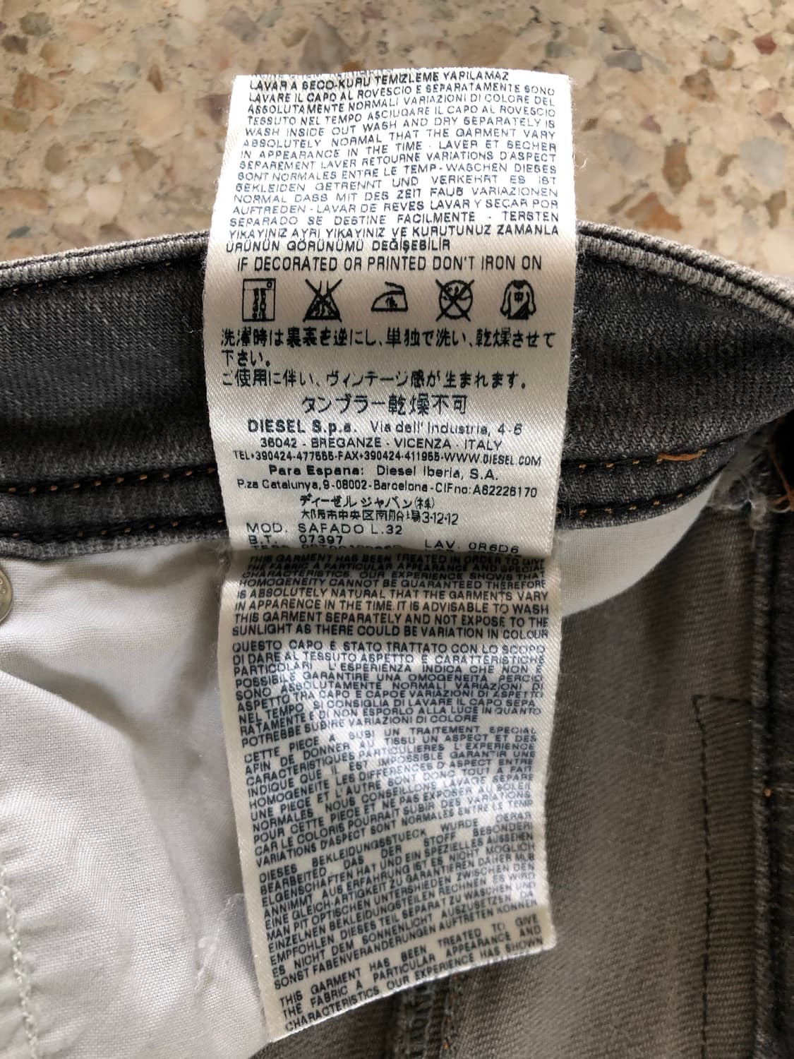 denim pt / Diesel 상품이미지10