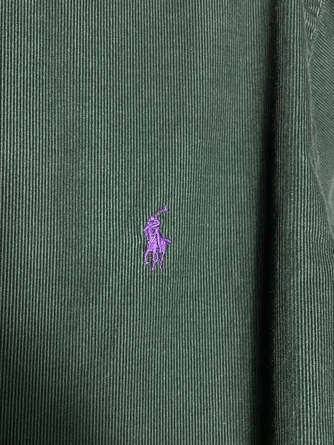 폴로 랄프로렌 코듀로이 셔츠 그린 상품이미지4