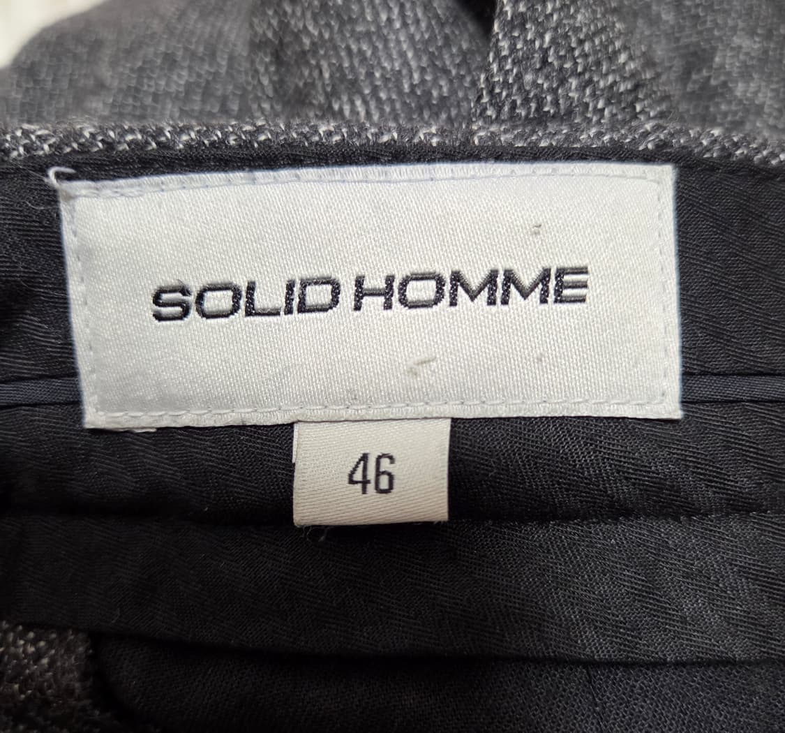 솔리드옴므 허리밴딩 슬랙스 상품이미지9