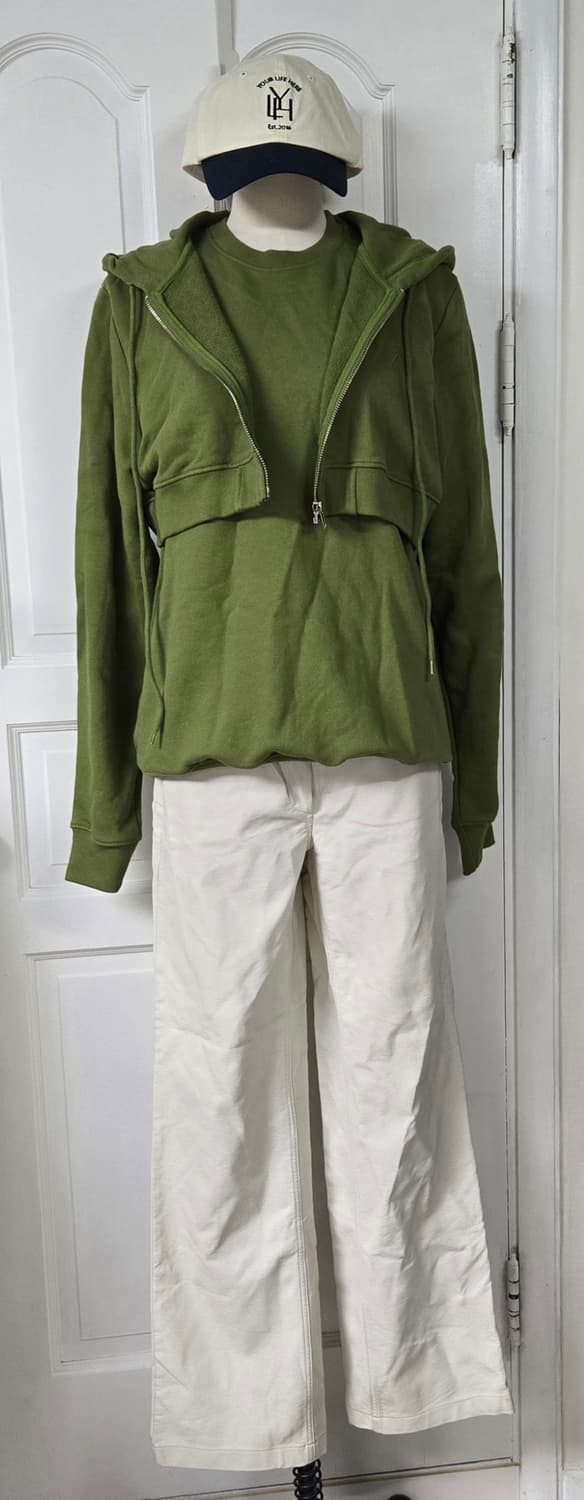 새상품)스타일난다 레이어드 후드티 상품이미지1