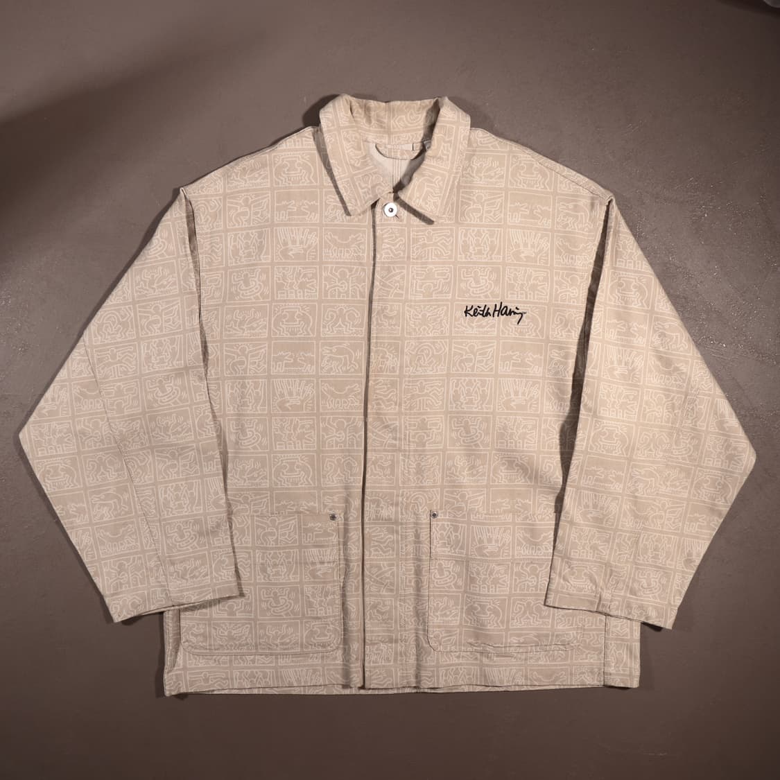 키스 해링 패턴 데님자켓 C503 상품이미지1