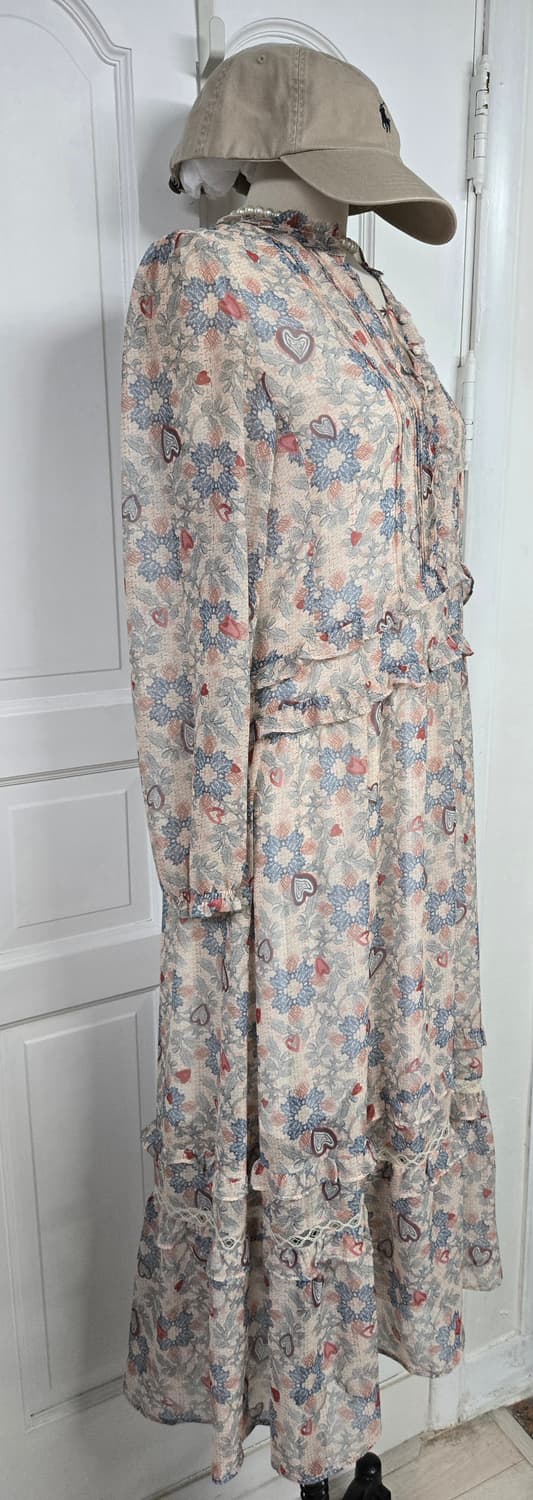 써스데이아일랜드 쉬폰 원피스 상품이미지4