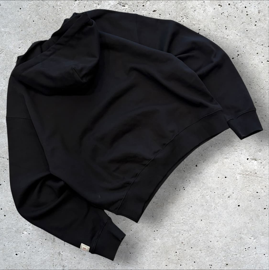 [L] 세터 Satur 스웻 블랙 후드티 D840 상품이미지2