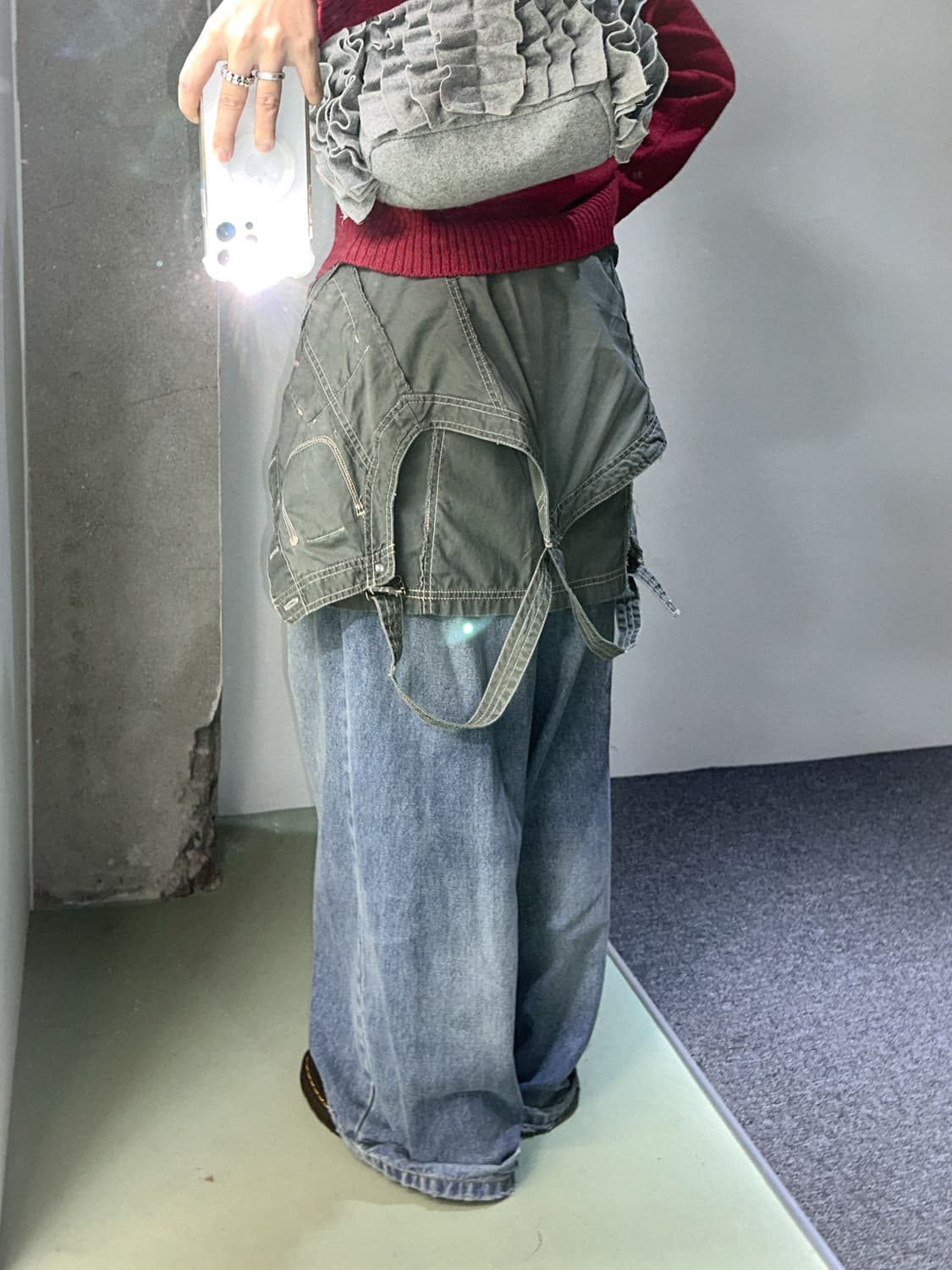 avirex detachable overall 상품이미지7