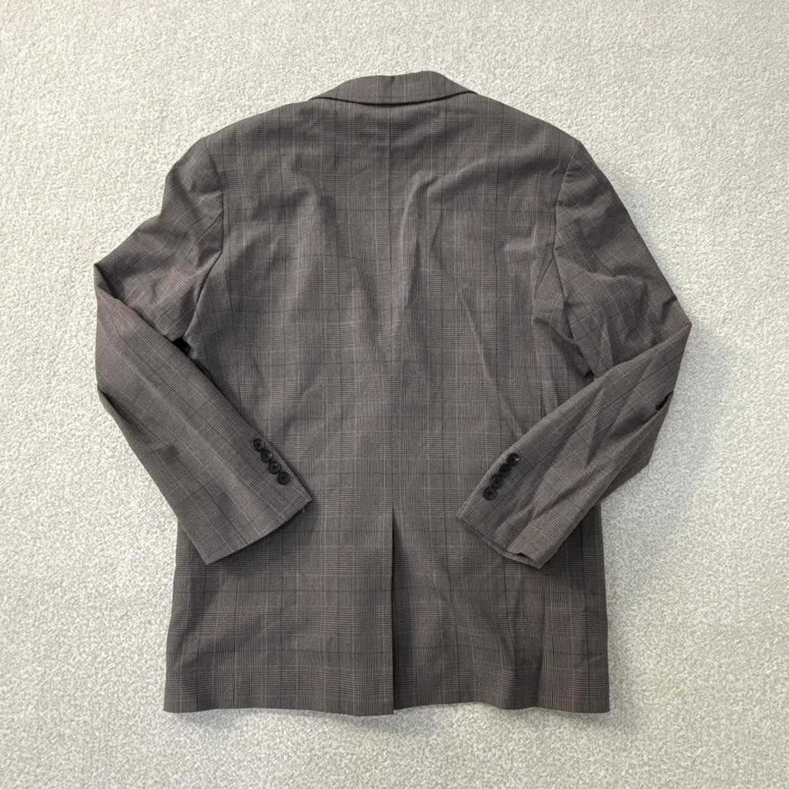 [L] 무신사 스탠다드 글렌 체크패턴 울 블레이저 자켓 0114T2 상품이미지2