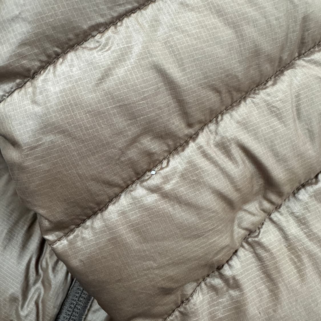 여성용 S 몽벨 브라운 경량 패딩 자켓  상품이미지7