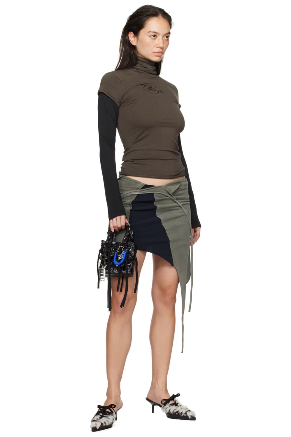 [S]오토링거 25ss 레이어드 롱 슬리브리스 탑 상품이미지4