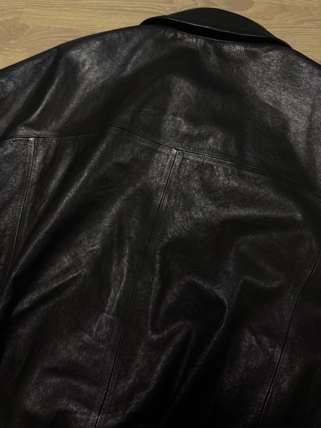 쿠어 램스킨 블루종 상품이미지5