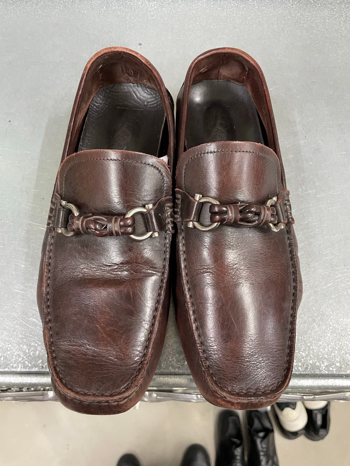 페레가모 간치니 드라이빙 로퍼 7.5 (gr-4386) 상품이미지5