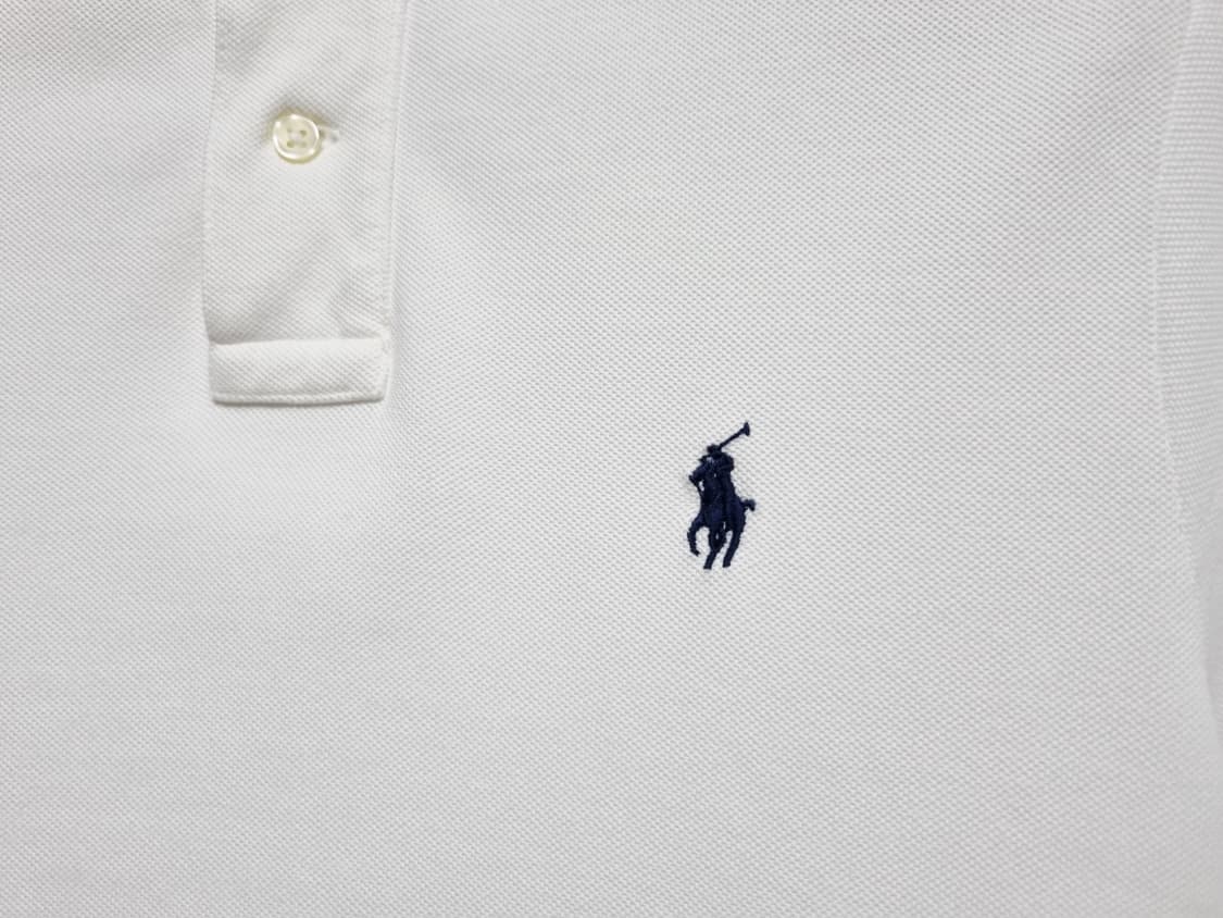 남성 2023 폴로 QR 화이트 흰색 반팔 피케 카라 PK 티 티셔츠 상품이미지6