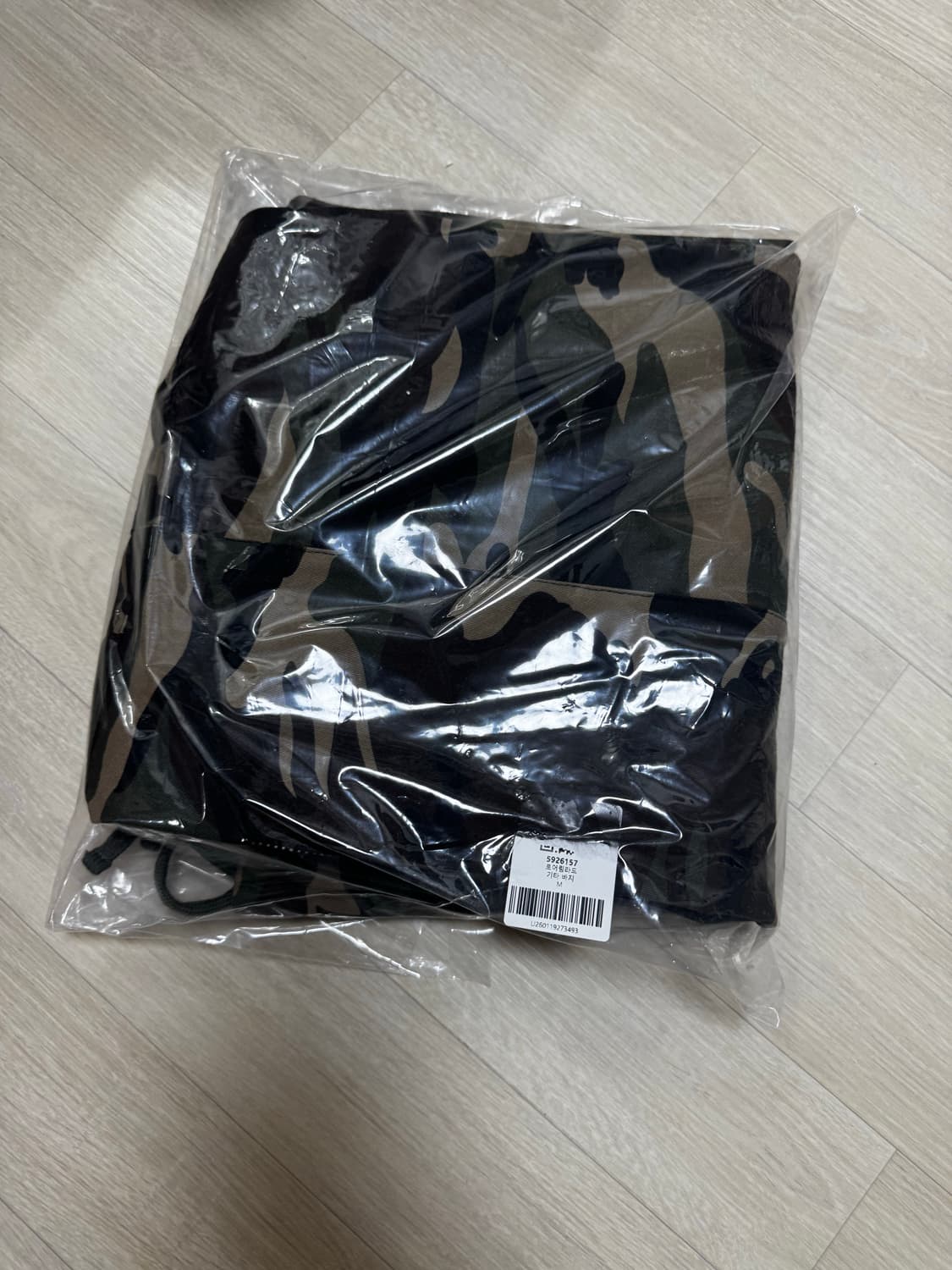 [M] 로어링라드 지퍼 새깅 팬츠 카모 플라쥬 상품이미지4