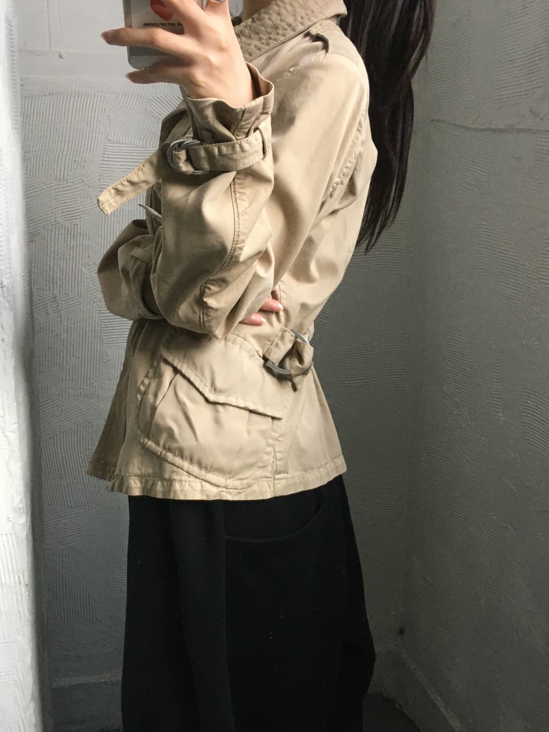 Moncler 몽클레어 베이지 사파리 자켓  상품이미지3