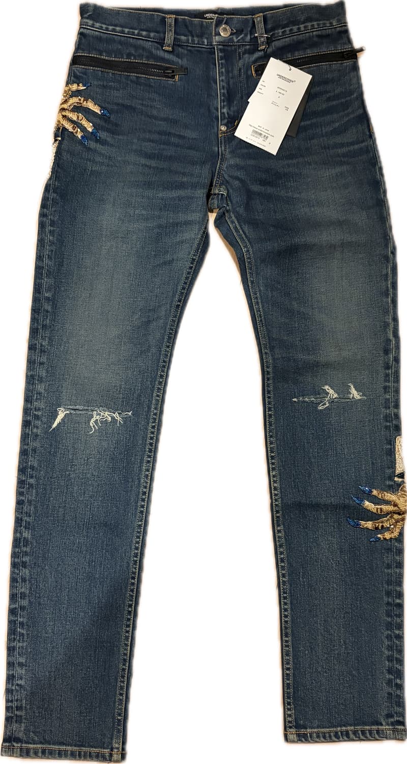 (2)언더커버 디 핸드 데님 새상품 상품이미지2