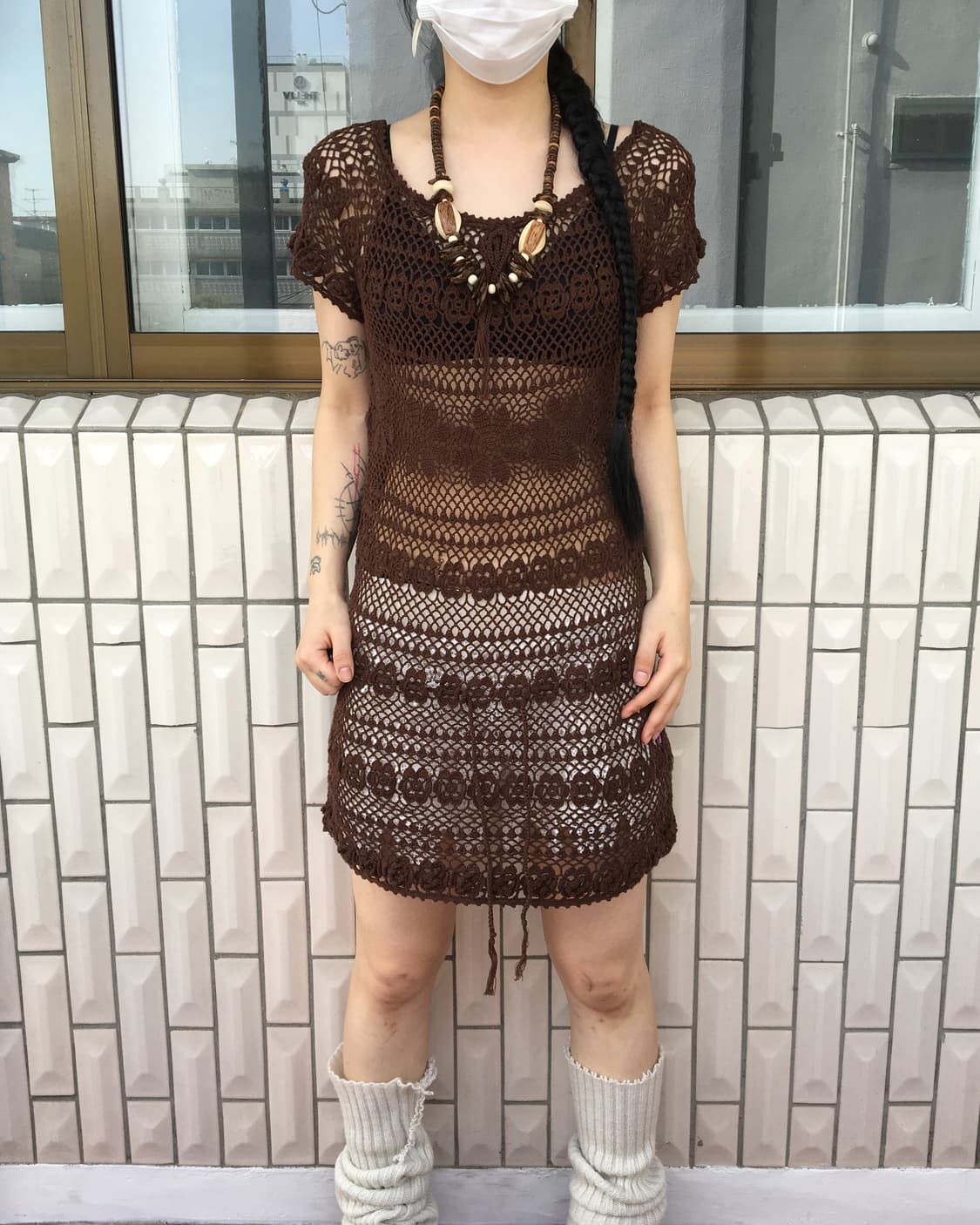 Crochet one piece 상품이미지1