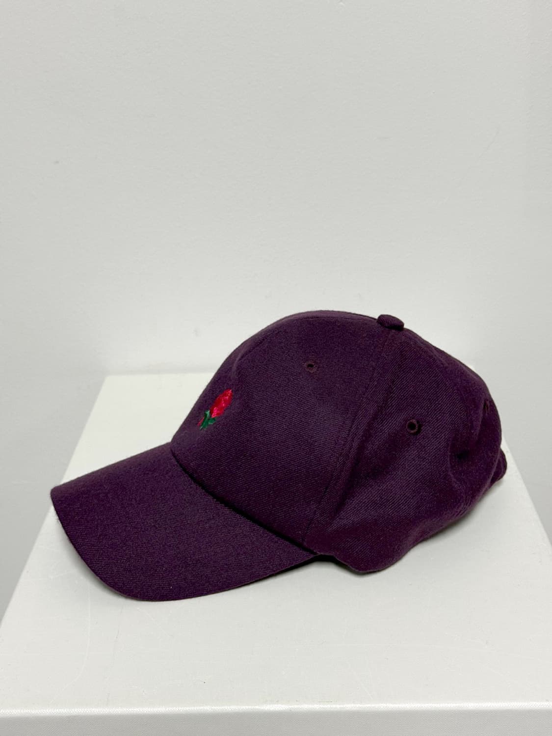 [FREE] 언더커버 19AW 로즈 버건디 울캡 모자 스냅백 볼캡 상품이미지8