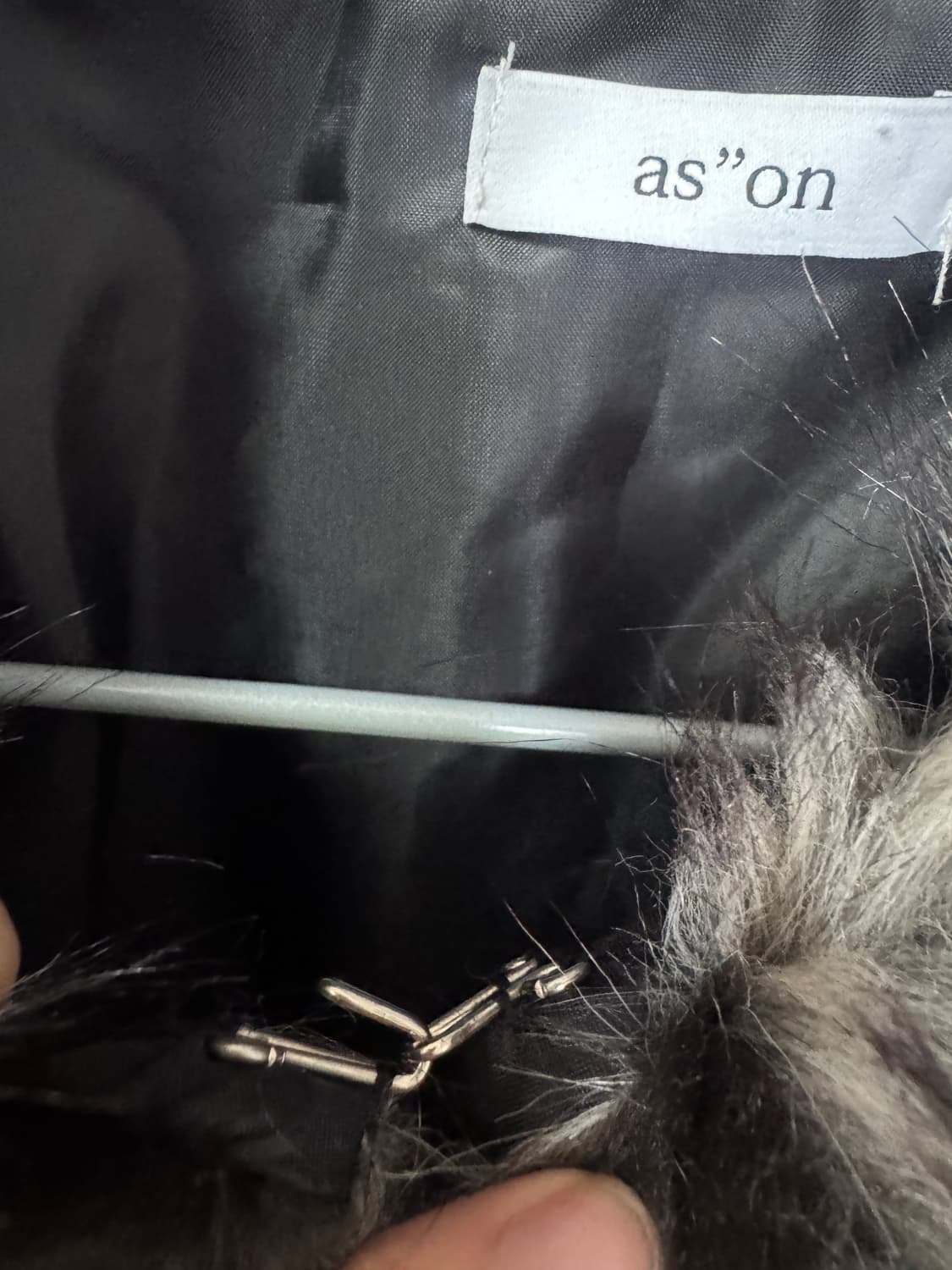 새상품) 애즈온 퍼자켓 상품이미지4