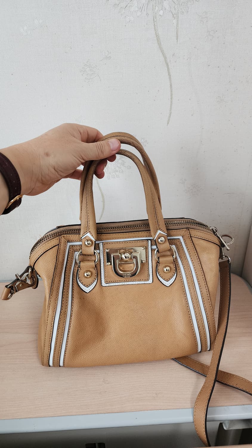 DKNY 빈티지 가죽 크로스백 핸드백 상품이미지7