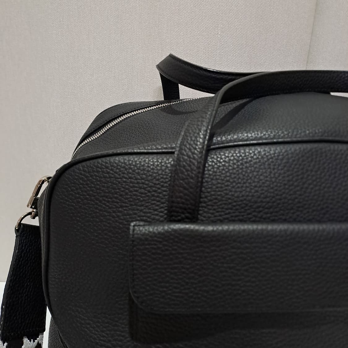 (택포) 그린핀치 뮤즈엄 이태리 가죽 보스턴백 B600 상품이미지7