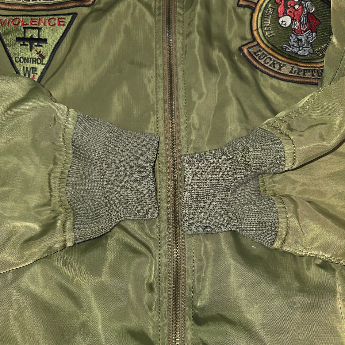 에어 맨 리틀 데빌 L2B 플라잉 자켓 (XL) 상품이미지4