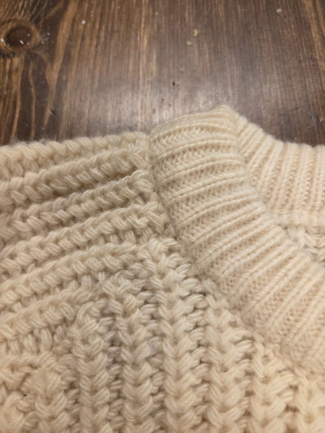 줌벅 퓨어뉴울 핸드메이드 니트 상품이미지4