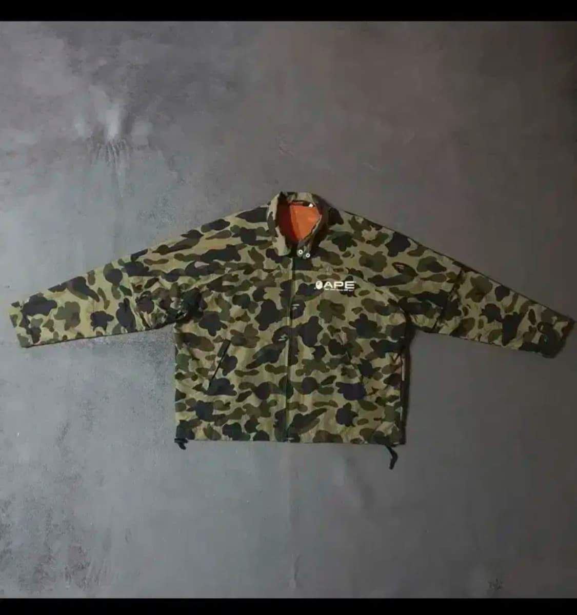 90s 베이프 카모 코치자켓 상품이미지1