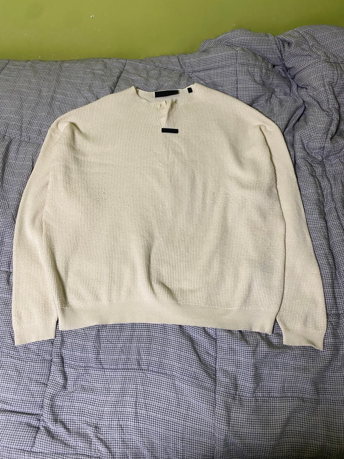 Fear of God Essentials 오버핏 니트 아이보리 상품이미지2