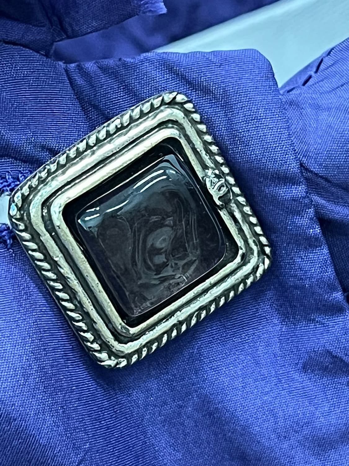 여) 샤넬 실크 카라롱자켓 상품이미지4