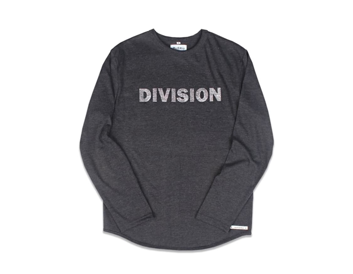 (미사용 상품) 마치위드 롱슬리브 차콜 베이스볼티 상품이미지1