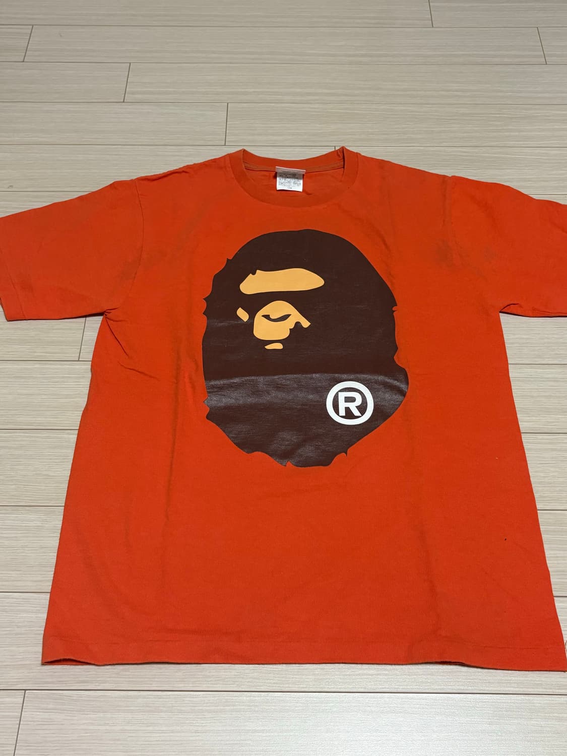 베이프 빅에이프헤드 티셔츠 판매합니다 상품이미지3