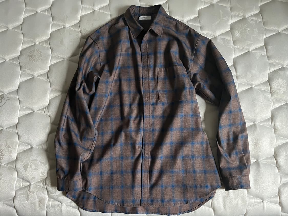 SHIPS 옴브레 체크셔츠 상품이미지1