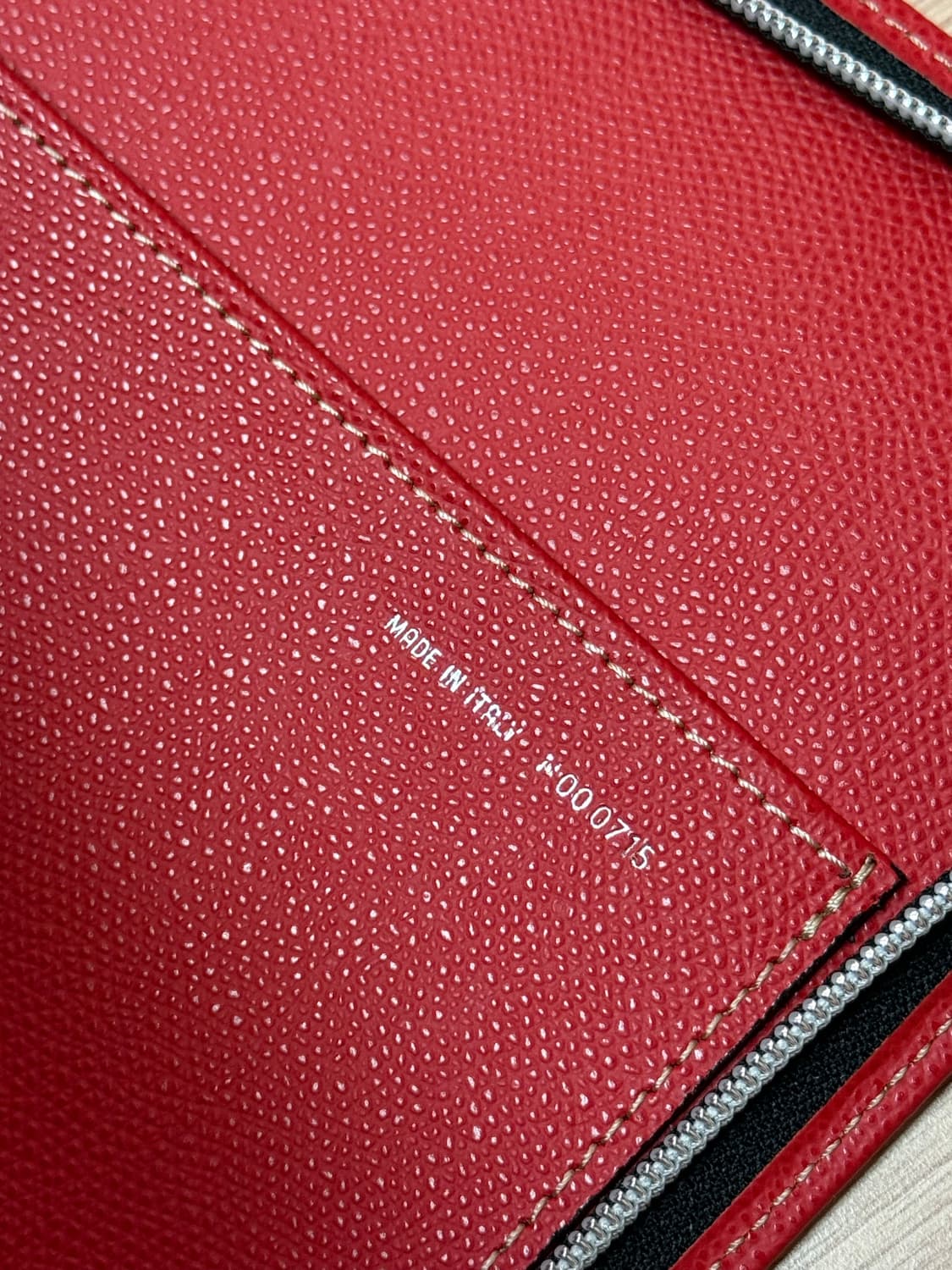 이태리 마리넬라 레드클러치 상품이미지4